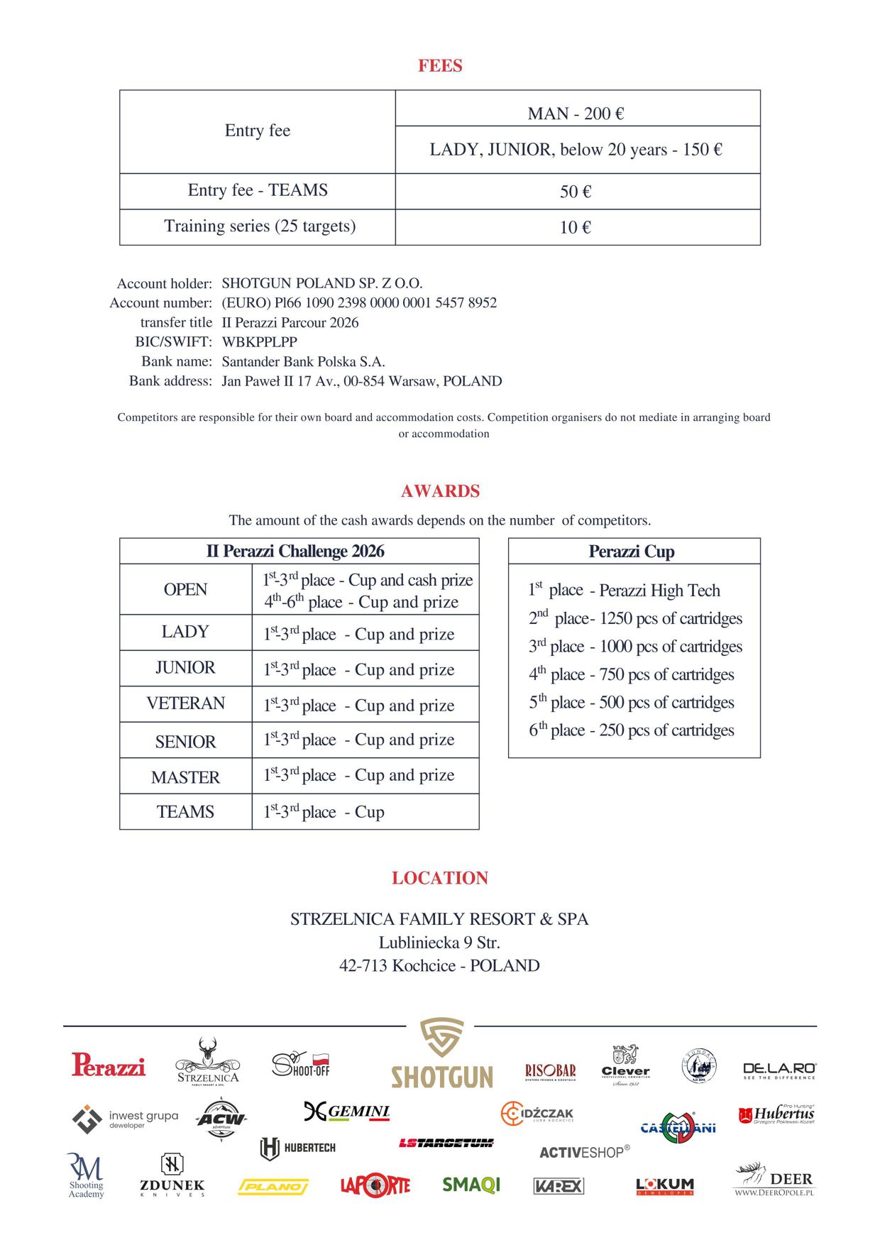 II Perazzi Challeng - zaproszenie-3